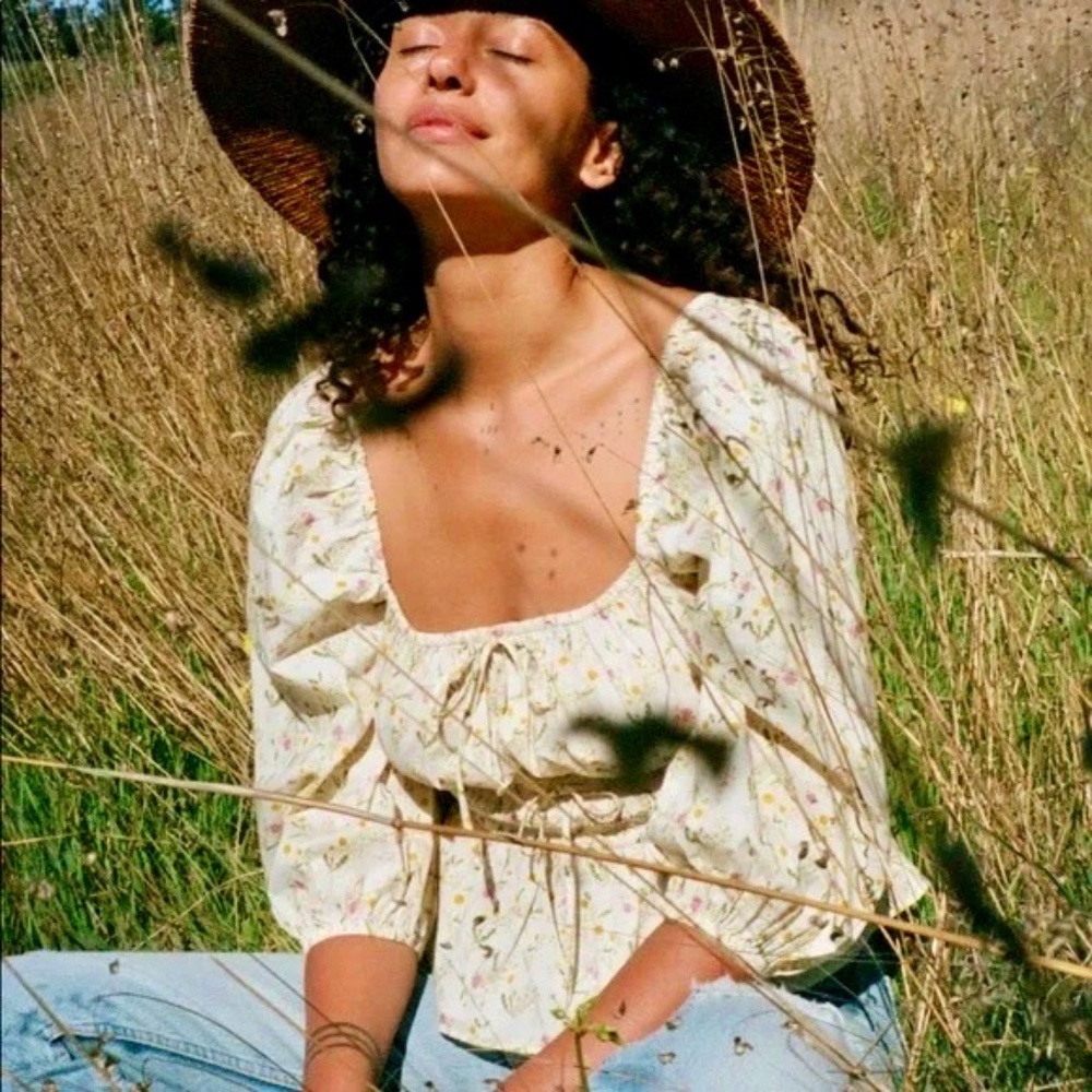 Christy Dawn The Mackenzie Blouse | Dandelion Floral XS